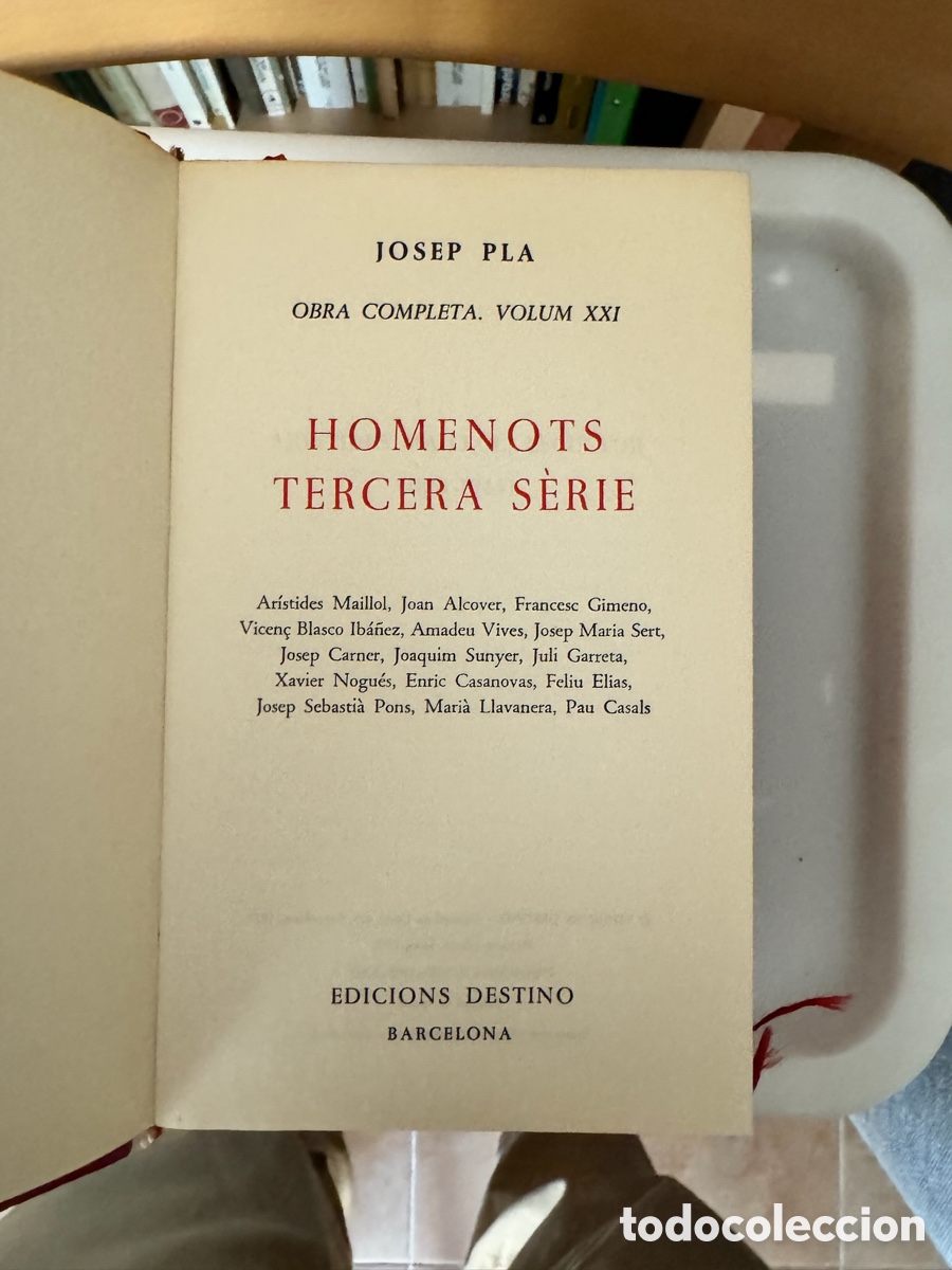 Libros de segunda mano: Obra completa original JOSEP PLA - Foto 14
