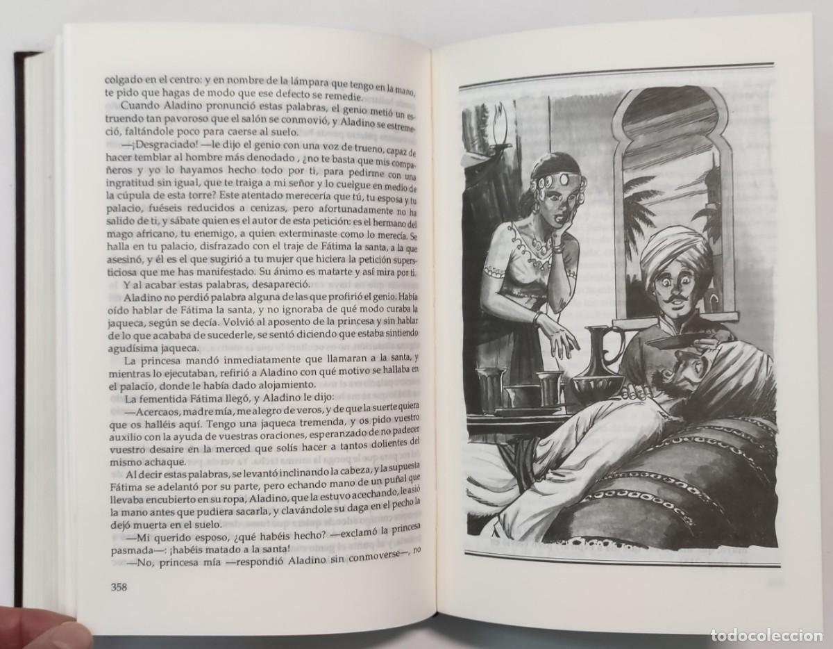 Libros de segunda mano: LAS MIL Y UNA NOCHES. EDICI&Oacute;N ILUSTRADA. - Foto 4