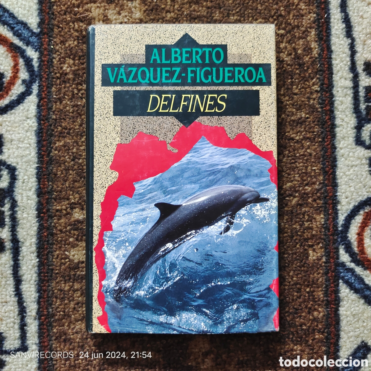 Libros de segunda mano: DELFINES (ALBERTO V&Aacute;ZQUEZ-FIGUEROA) (C&Iacute;RCULO DE LECTORES) - Foto 1