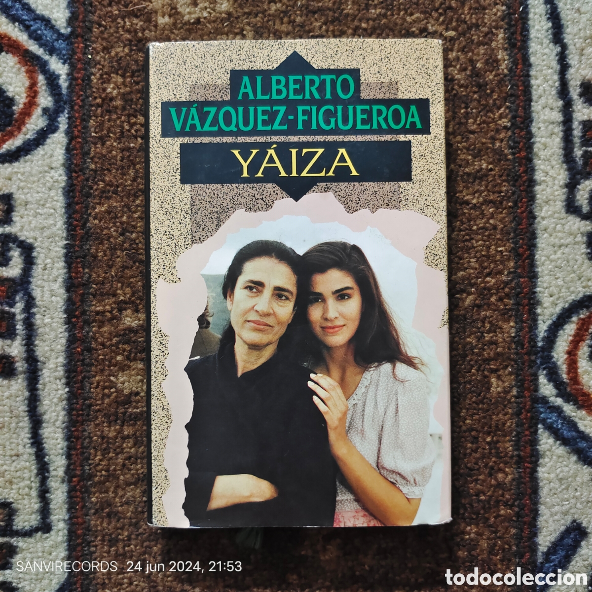 Libros de segunda mano: YAIZA (ALBERTO V&Aacute;ZQUEZ-FIGUEROA) (C&Iacute;RCULO DE LECTORES) - Foto 1