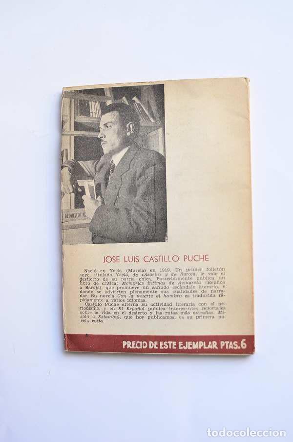Libros de segunda mano: Misi&oacute;n a Estambul - CASTILLO PUCHE, Jos&eacute; Luis - Foto 3