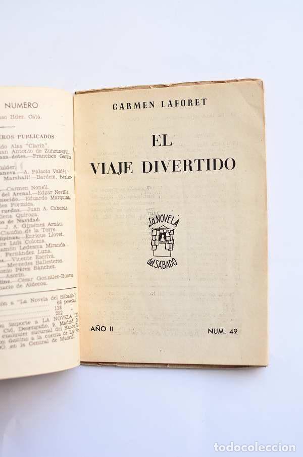 Libros de segunda mano: El viaje divertido - LAFORET, Carmen - Foto 2