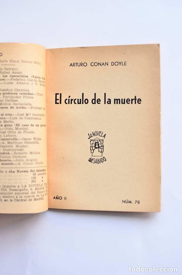 Libros de segunda mano: El c&iacute;rculo de la muerte - CONAN-DOYLE, Arthur - Foto 2