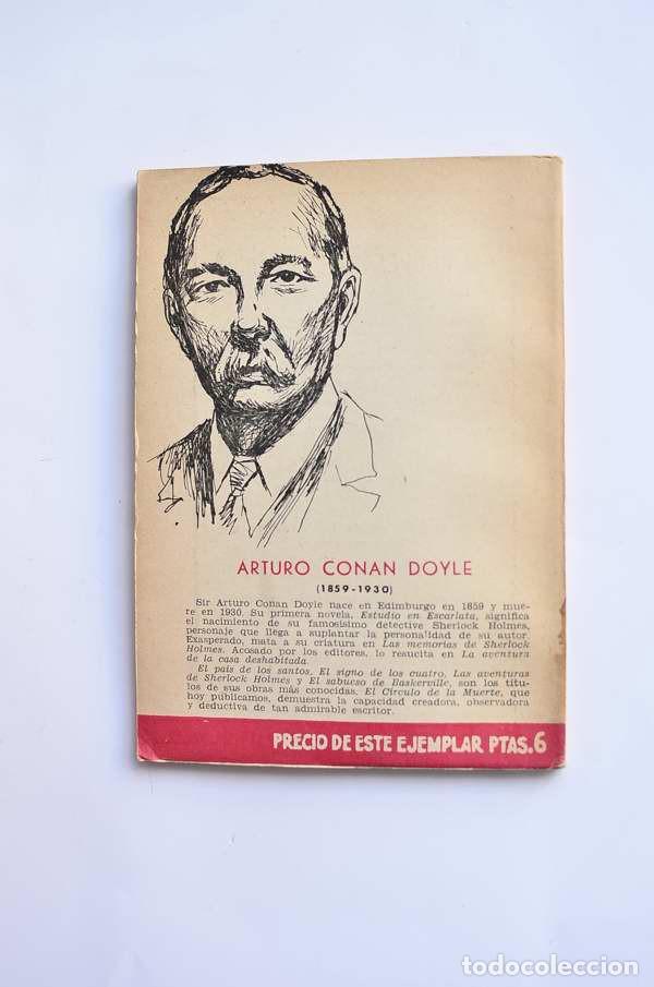Libros de segunda mano: El c&iacute;rculo de la muerte - CONAN-DOYLE, Arthur - Foto 3
