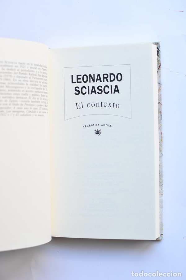 Libros de segunda mano: El contexto - SCIASCIA, Leonardo - Foto 2