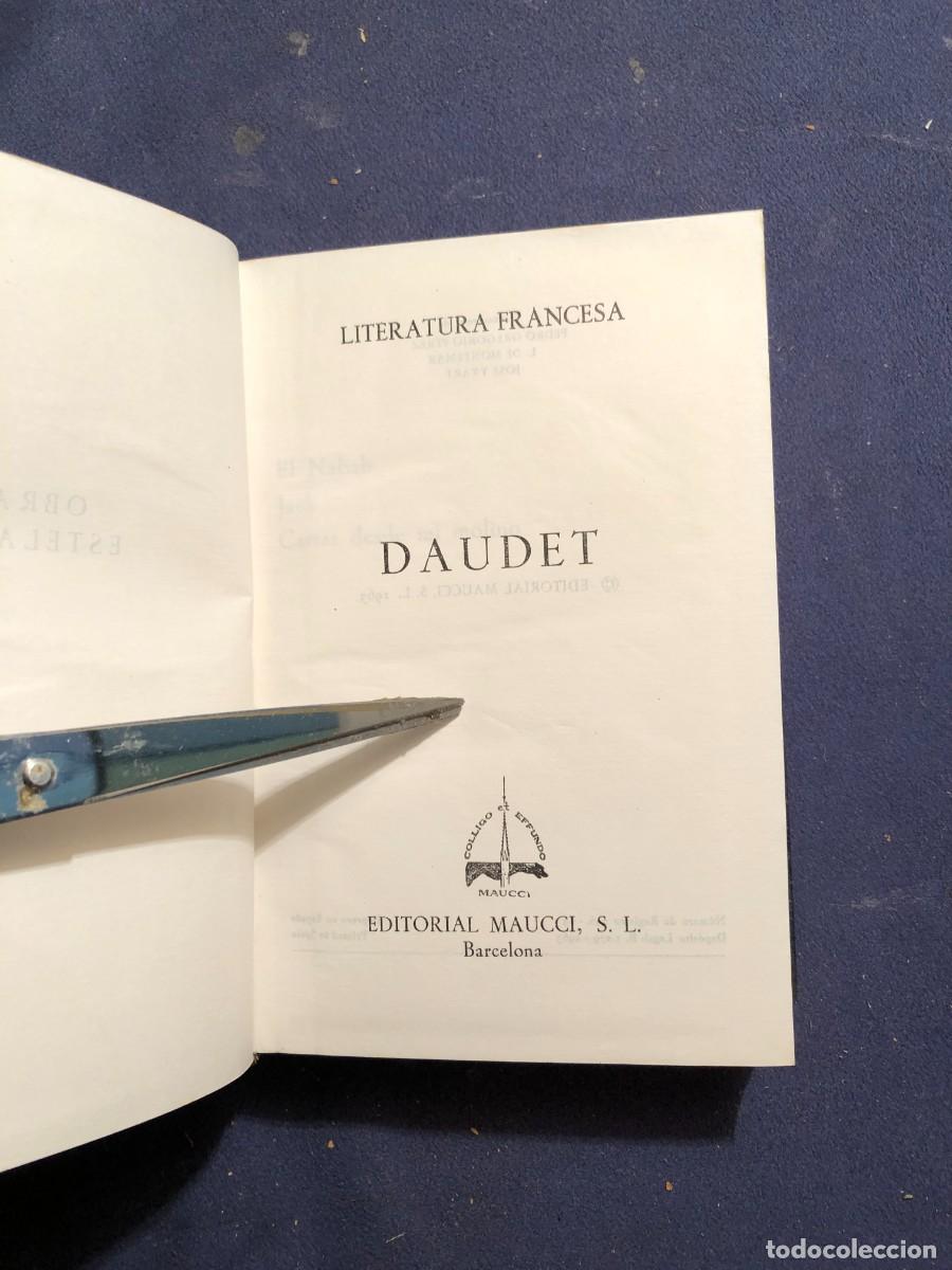 Libros de segunda mano: DAUDET: - OBRAS - (MAUCCI, 1963) - Foto 3