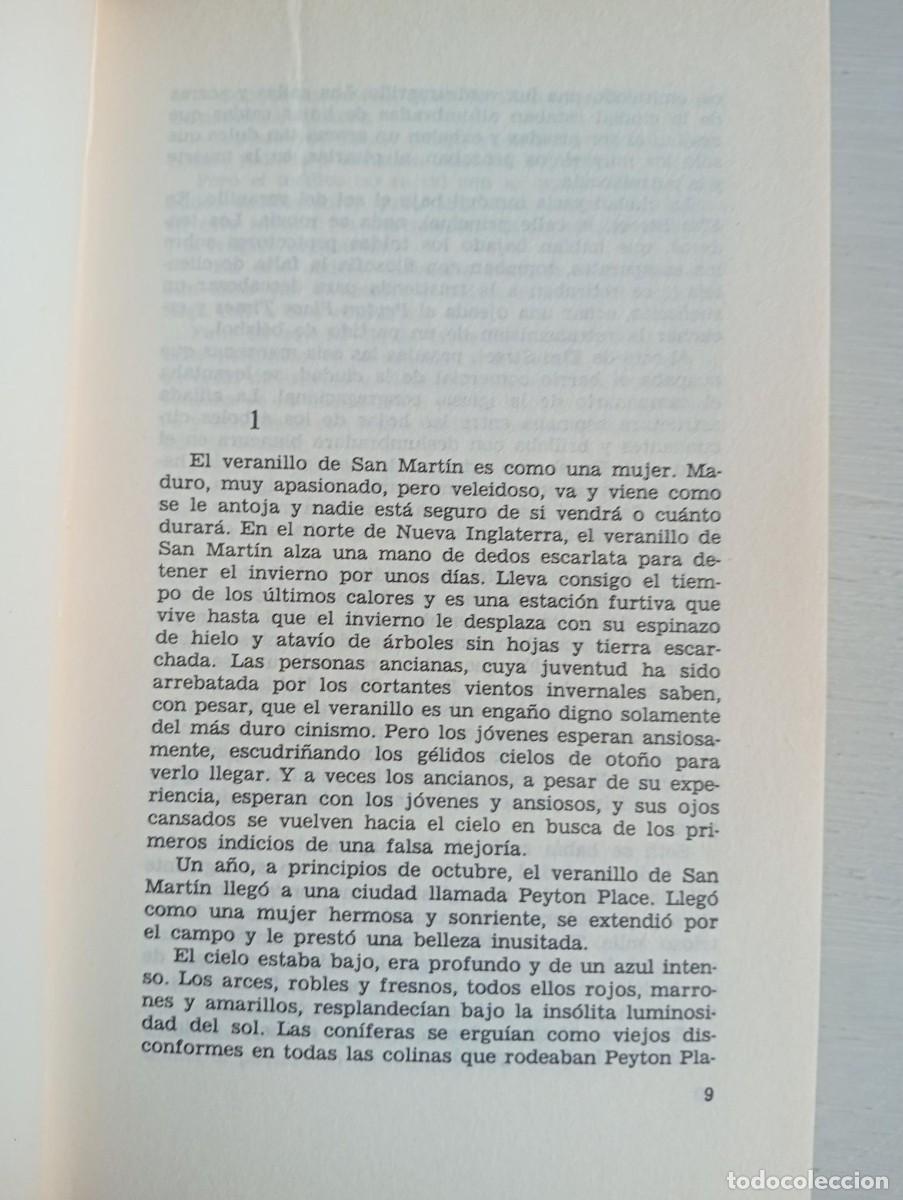 Libros de segunda mano: Peyton Place - Grace Metalios - Novelas de Cine - Orbis - 1988 - Foto 7