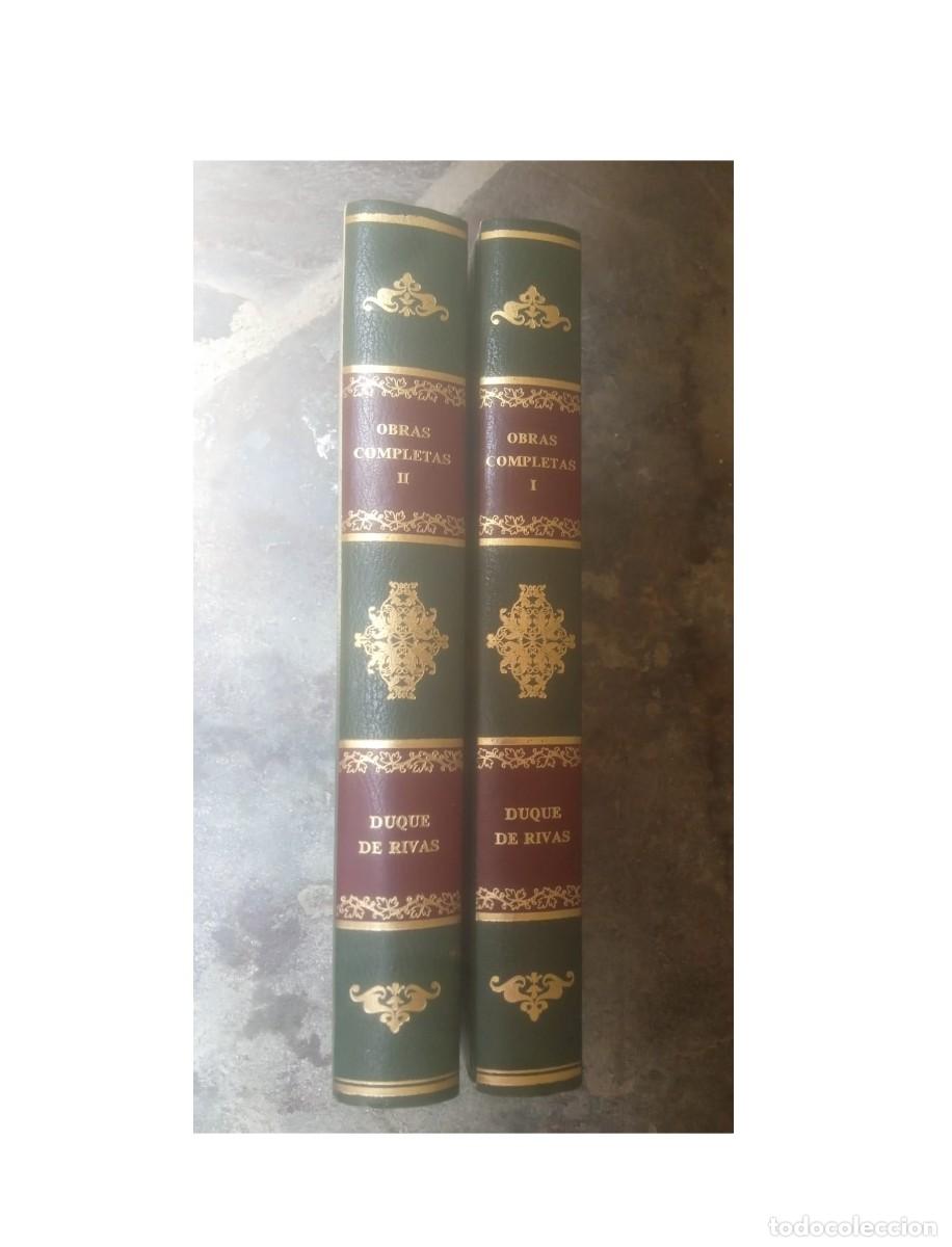 Libros de segunda mano: Obras completas 2 Tomos - Duque de Rivas - 1982 - Montaner y Simon - Foto 1