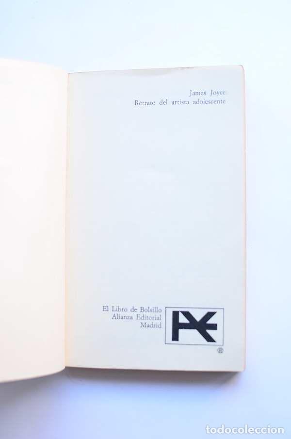 Libros de segunda mano: Retrato del artista adolescente - JOYCE, James - Foto 2
