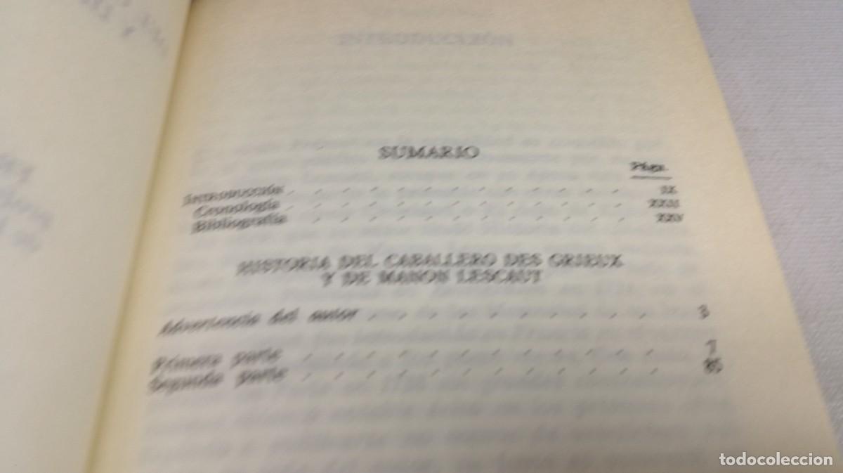 Libros de segunda mano: MANON LESCAUT / ABATE PREVOST / Z603 / PLANETA - Foto 7