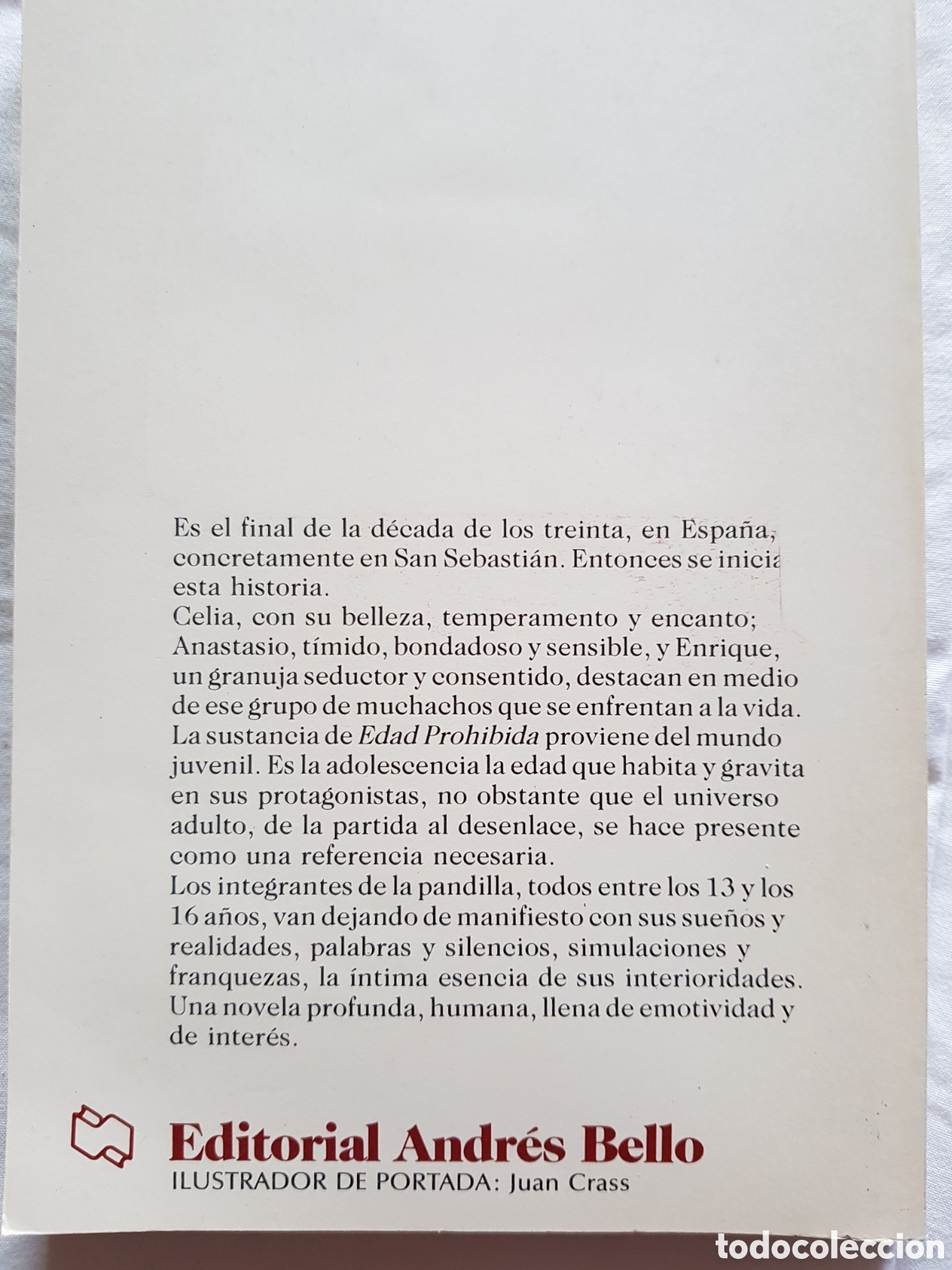 Libros de segunda mano: &rdquo;EDAD PROHIBIDA&rdquo; Luca de Tena. - Foto 2