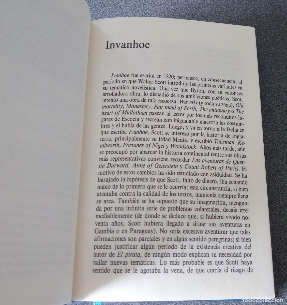 Libros de segunda mano: Ivanhoe Walter Scott - Foto 6