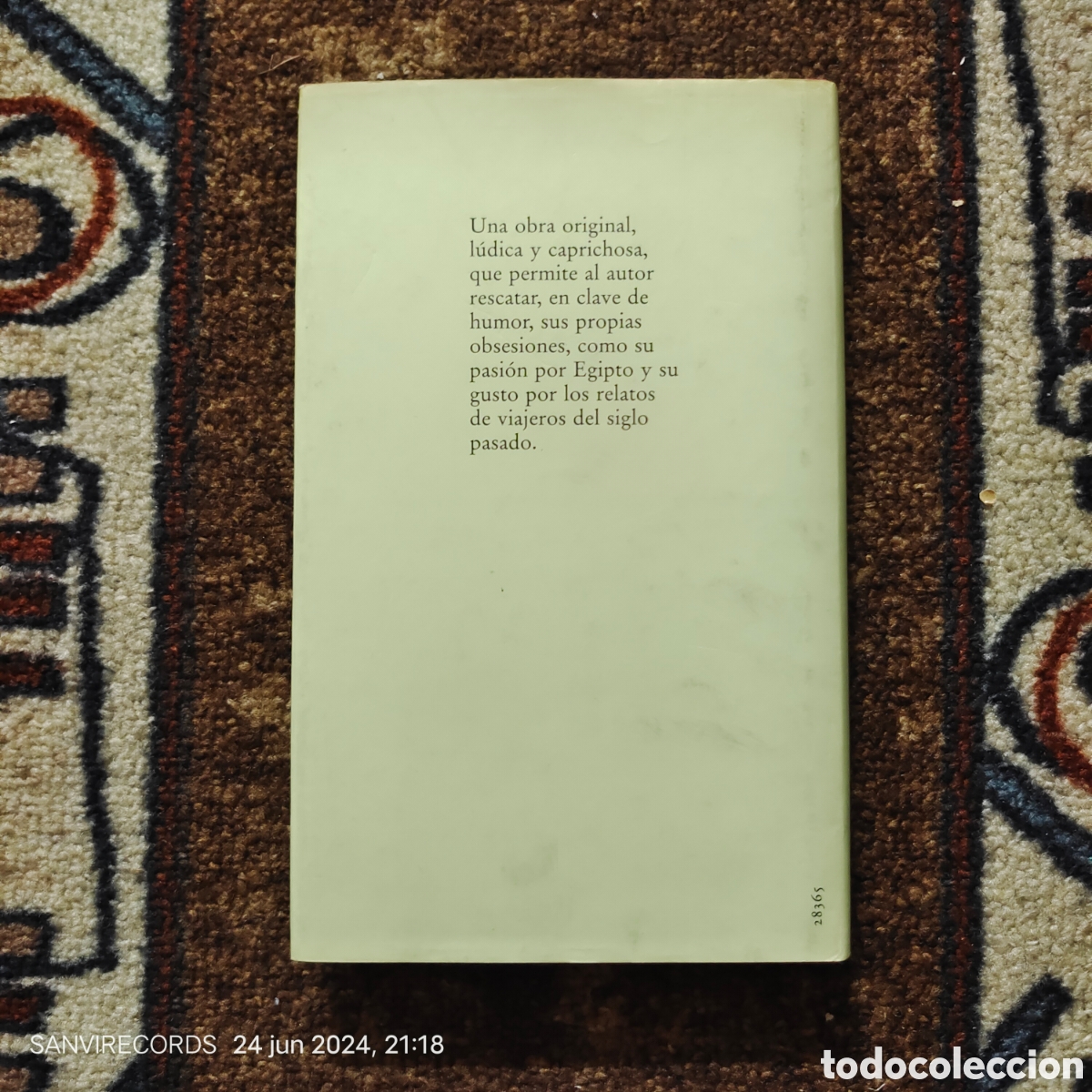 Libros de segunda mano: LA HERIDA DE LA ESFINGE (TERENCI MOIX) (C&Iacute;RCULO DE LECTORES) - Foto 2