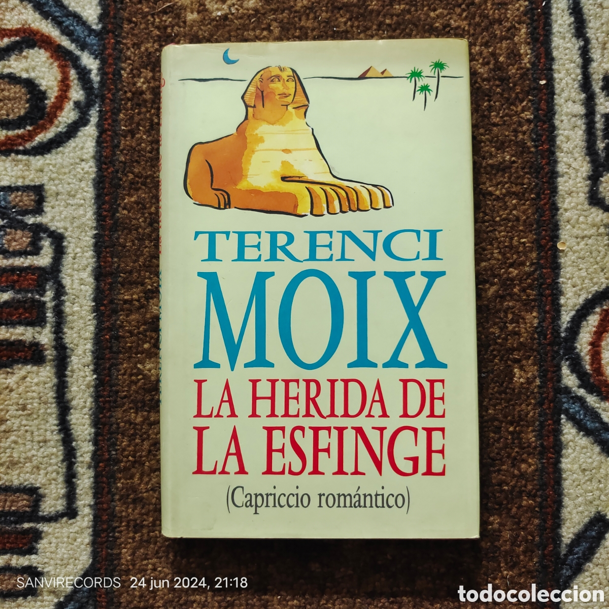 Libros de segunda mano: LA HERIDA DE LA ESFINGE (TERENCI MOIX) (C&Iacute;RCULO DE LECTORES) - Foto 1