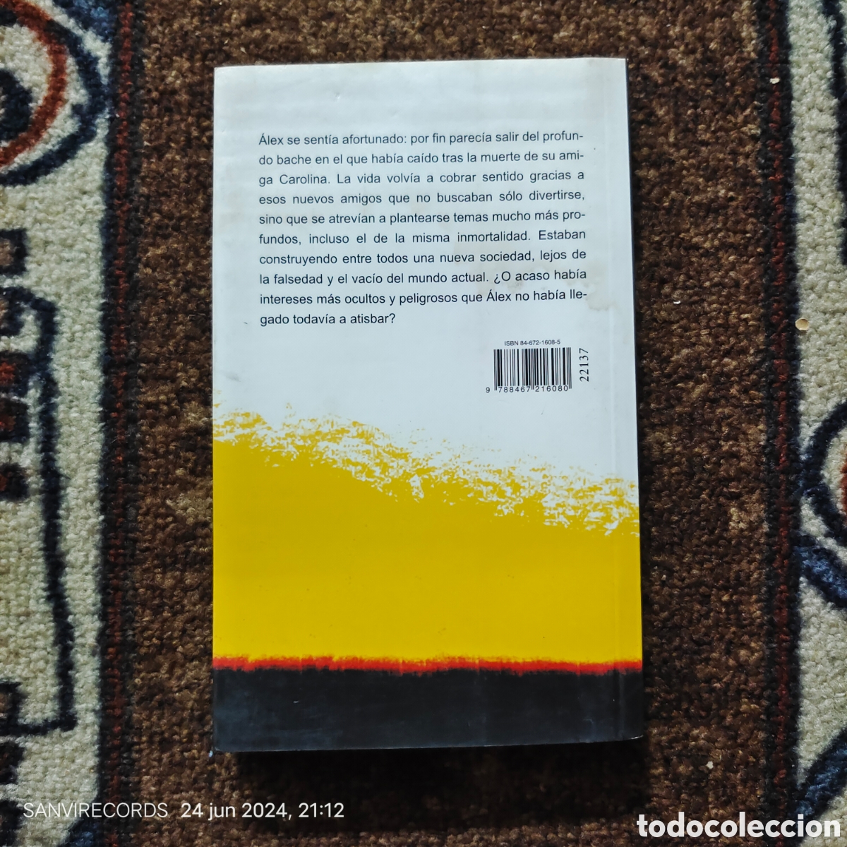 Libros de segunda mano: BARROTES DORADOS (PASQUAL ALAPONT) (C&Iacute;RCULO DE LECTORES) - Foto 2