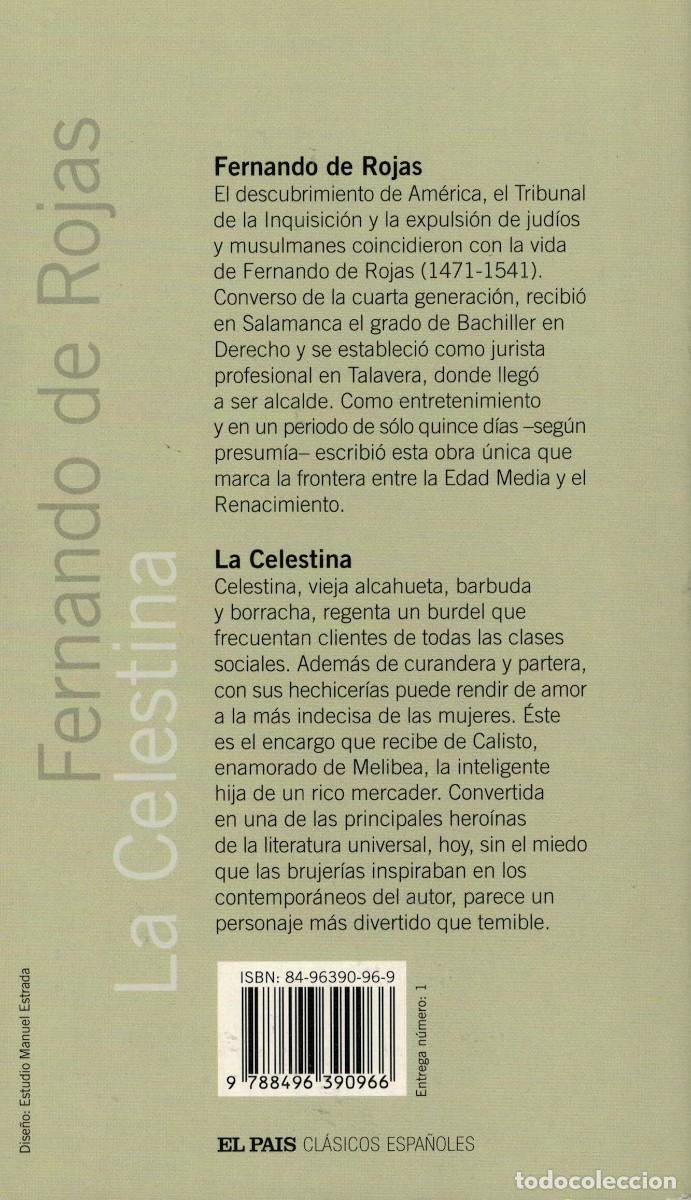 Libros de segunda mano: Fernando de Rojas, La Celestina / El Pa&iacute;s n&ordm; 5 - Foto 2
