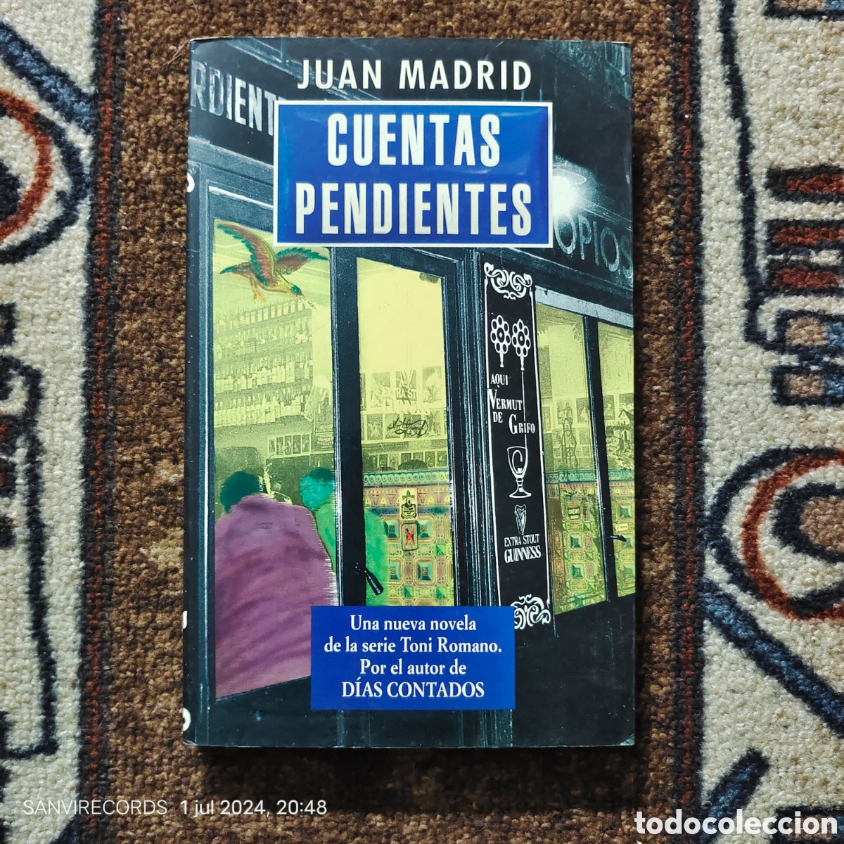 Libros de segunda mano: CUENTAS PENDIENTES (JUAN MADRID) (EXTRA, ALFAGUARA) - Foto 1