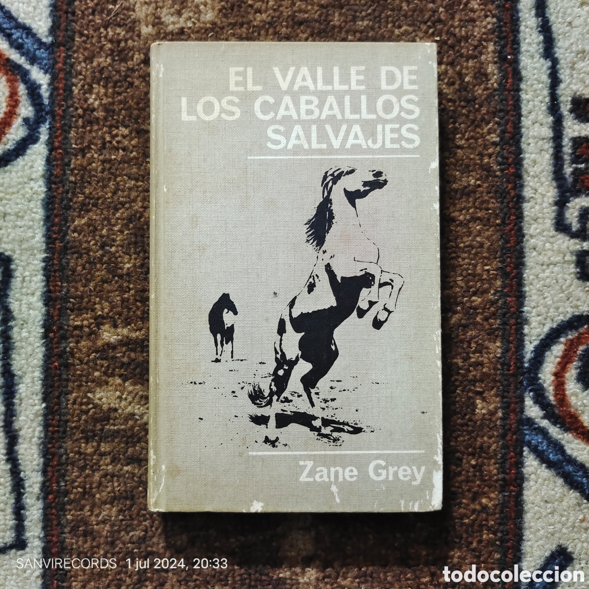 Libros de segunda mano: EL VALLE DE LOS CABALLOS SALVAJES (ZANE GREY) (C&Iacute;RCULO DE LECTORES) - Foto 1