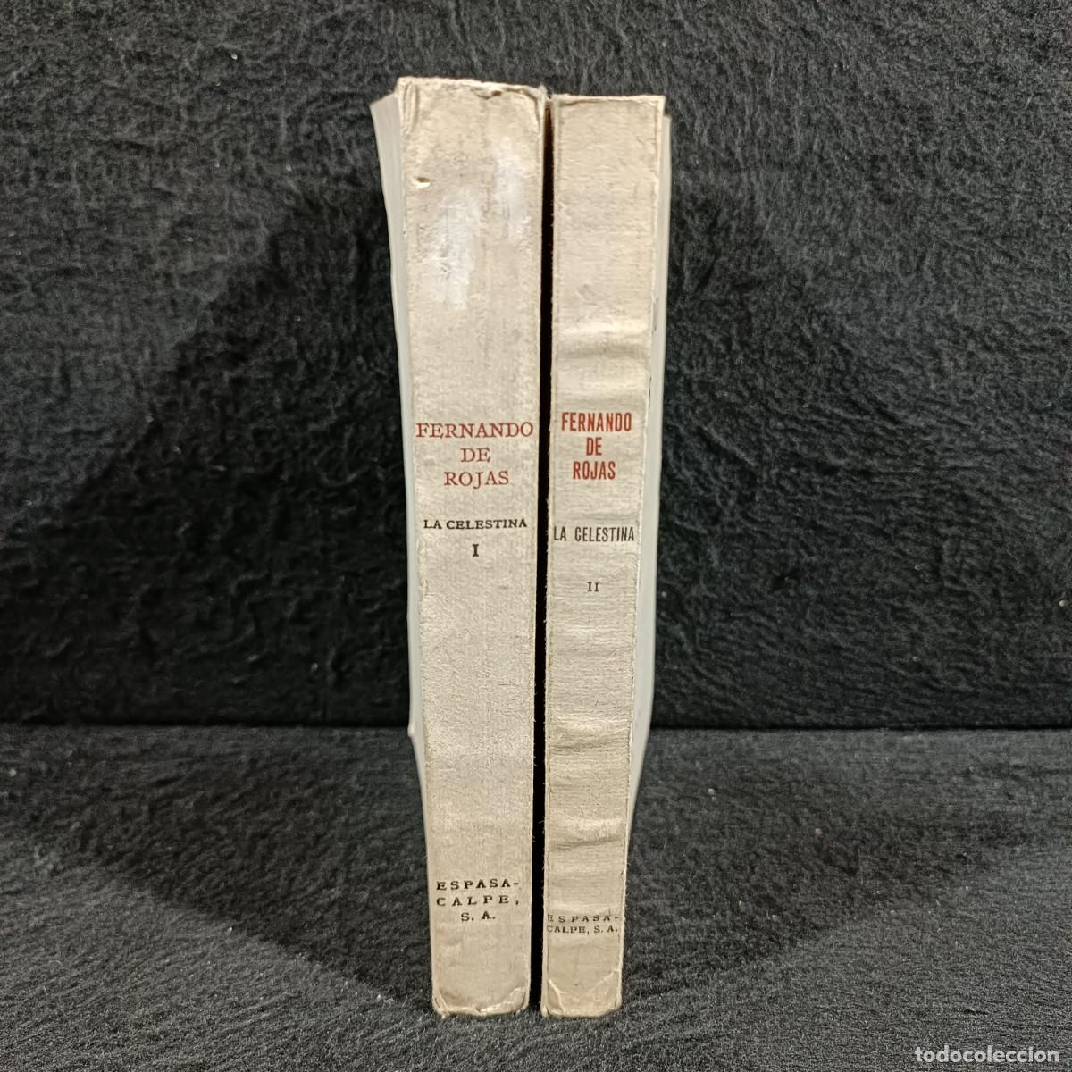 Libros de segunda mano: FERNANDO DE ROJAS - LA CELESTINA - ESPASA-CALPE - MADRID - 2 TOMOS -1958 / 29.059 - Foto 3