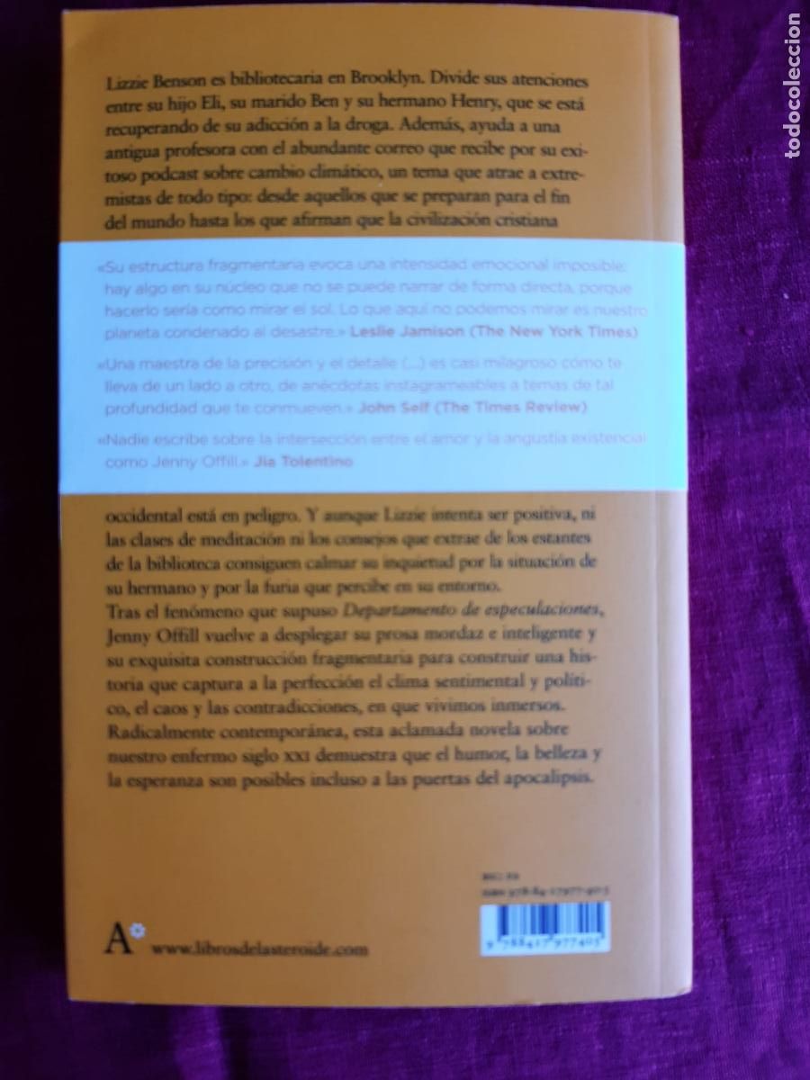 Libros de segunda mano: Clima - Offill, Jenny - Foto 2