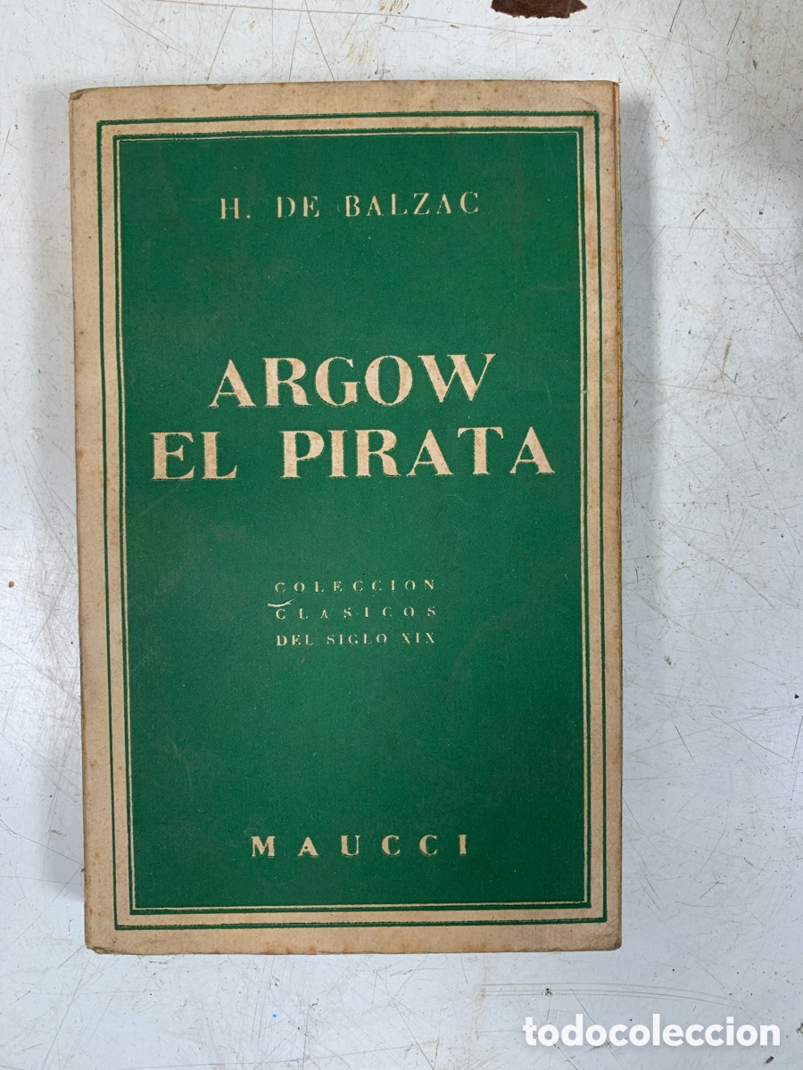 Libros de segunda mano: 01_ Argow el pirata Honor&eacute; de Balzac - Foto 1
