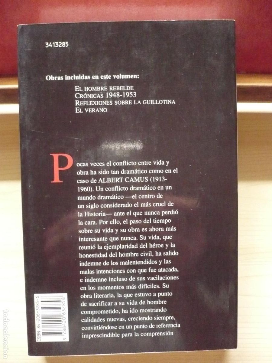 Libros de segunda mano: Obras 3. Camus. Alianza Editorial, 1996. - Foto 3