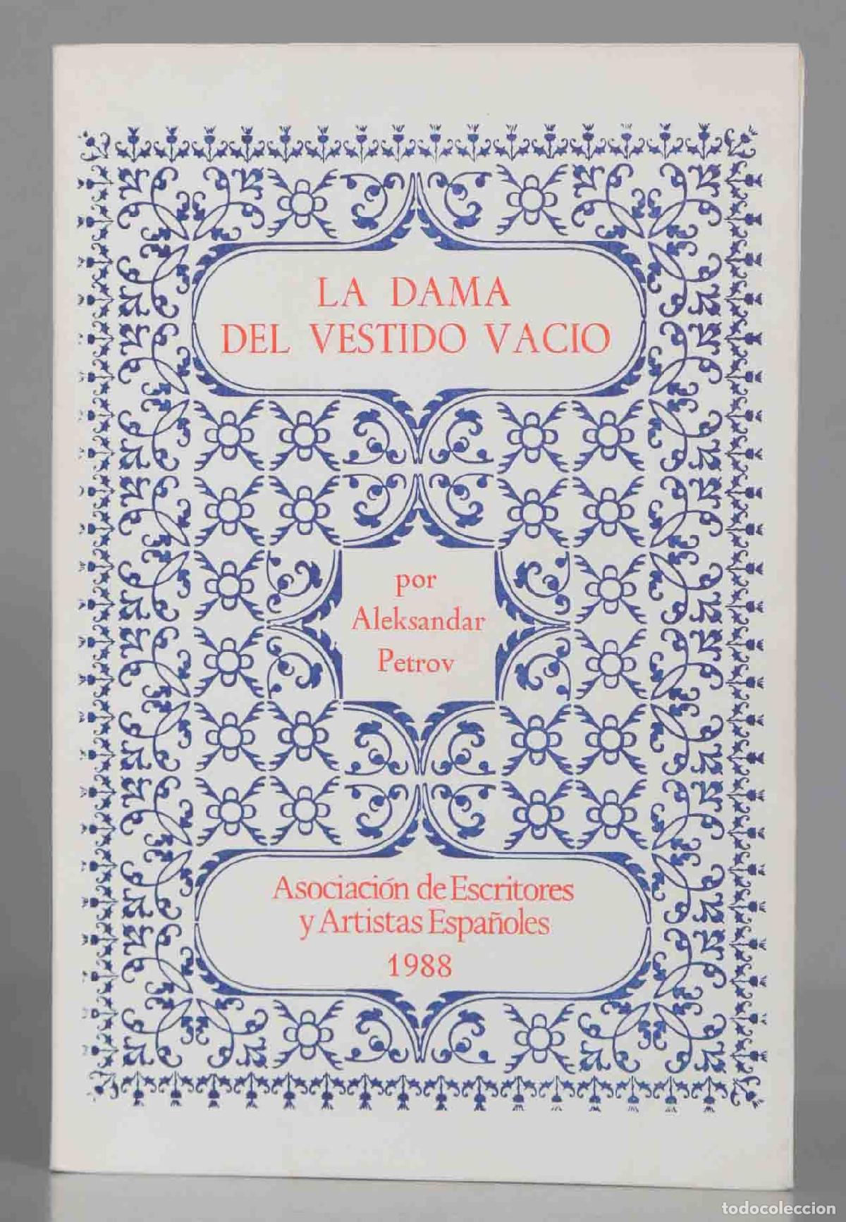Libros de segunda mano: La dama del vestido vac&iacute;o Petrov - Foto 1