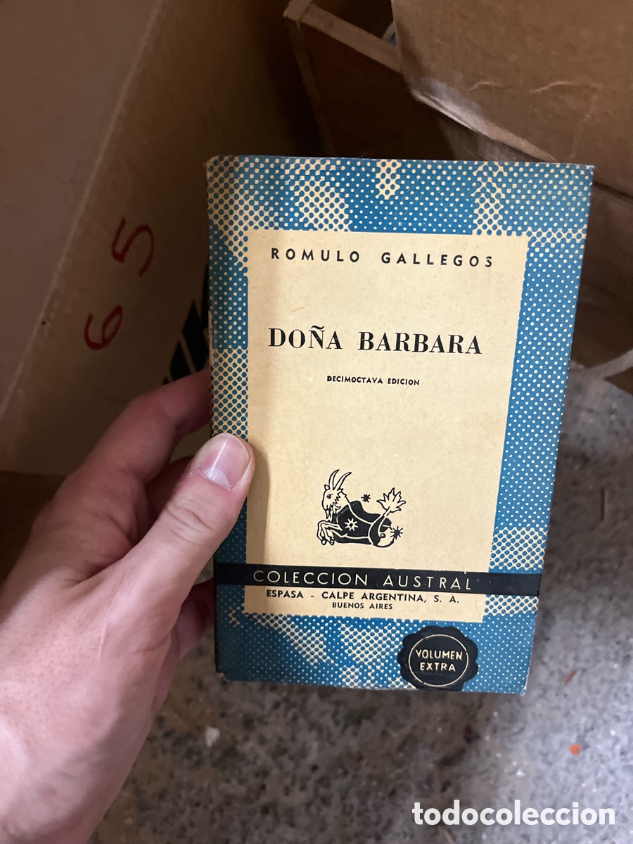 Libros de segunda mano: Caja65 ROMULO GALLEGOS austral DO&Ntilde;A BARBARA - Foto 1