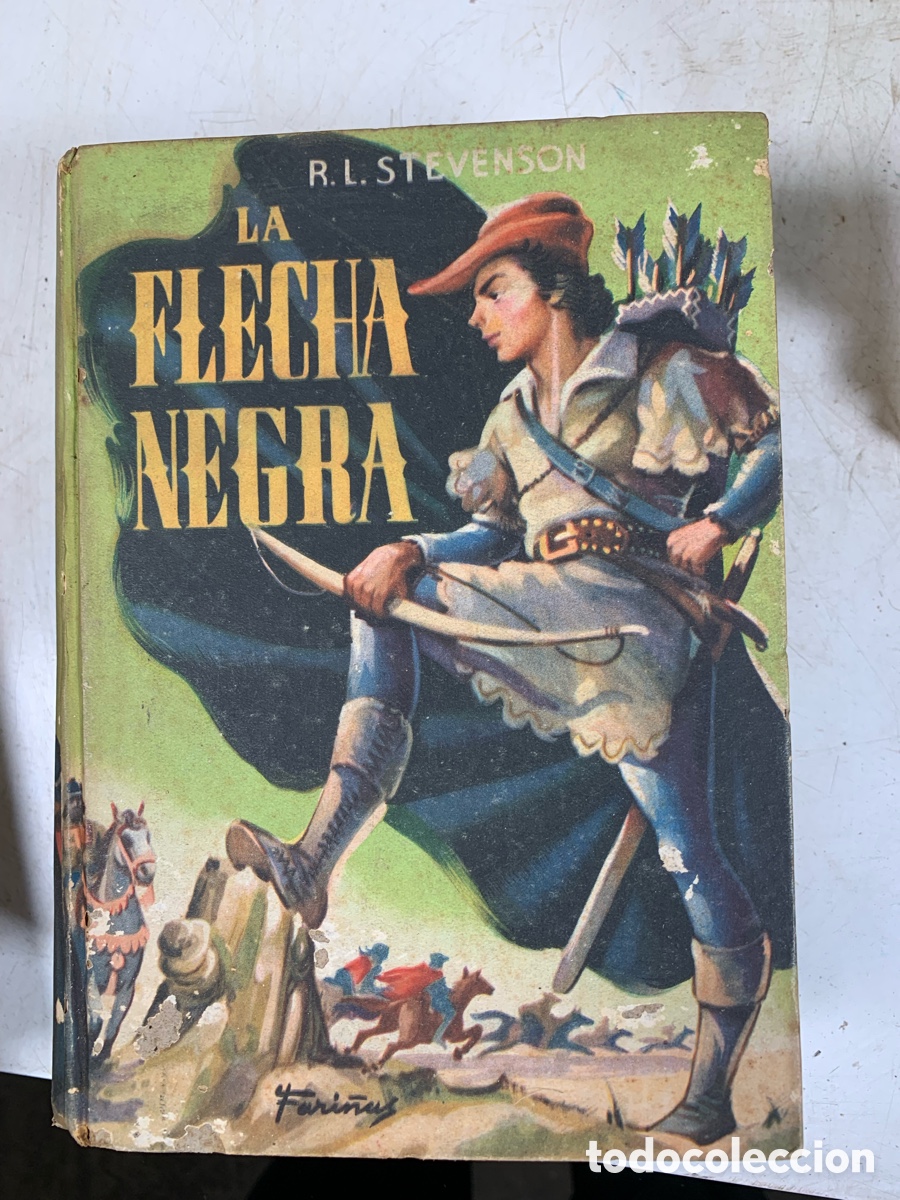 Libros de segunda mano: 01_ La flecha negra R.L. Stevensons - Foto 1