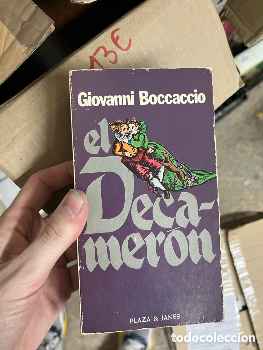 Libros de segunda mano: 13E Giovanni Boccaccio Decamer&oacute;n Introducci&oacute;n de Francisco Jos&eacute; Alc&aacute;ntara - Foto 1