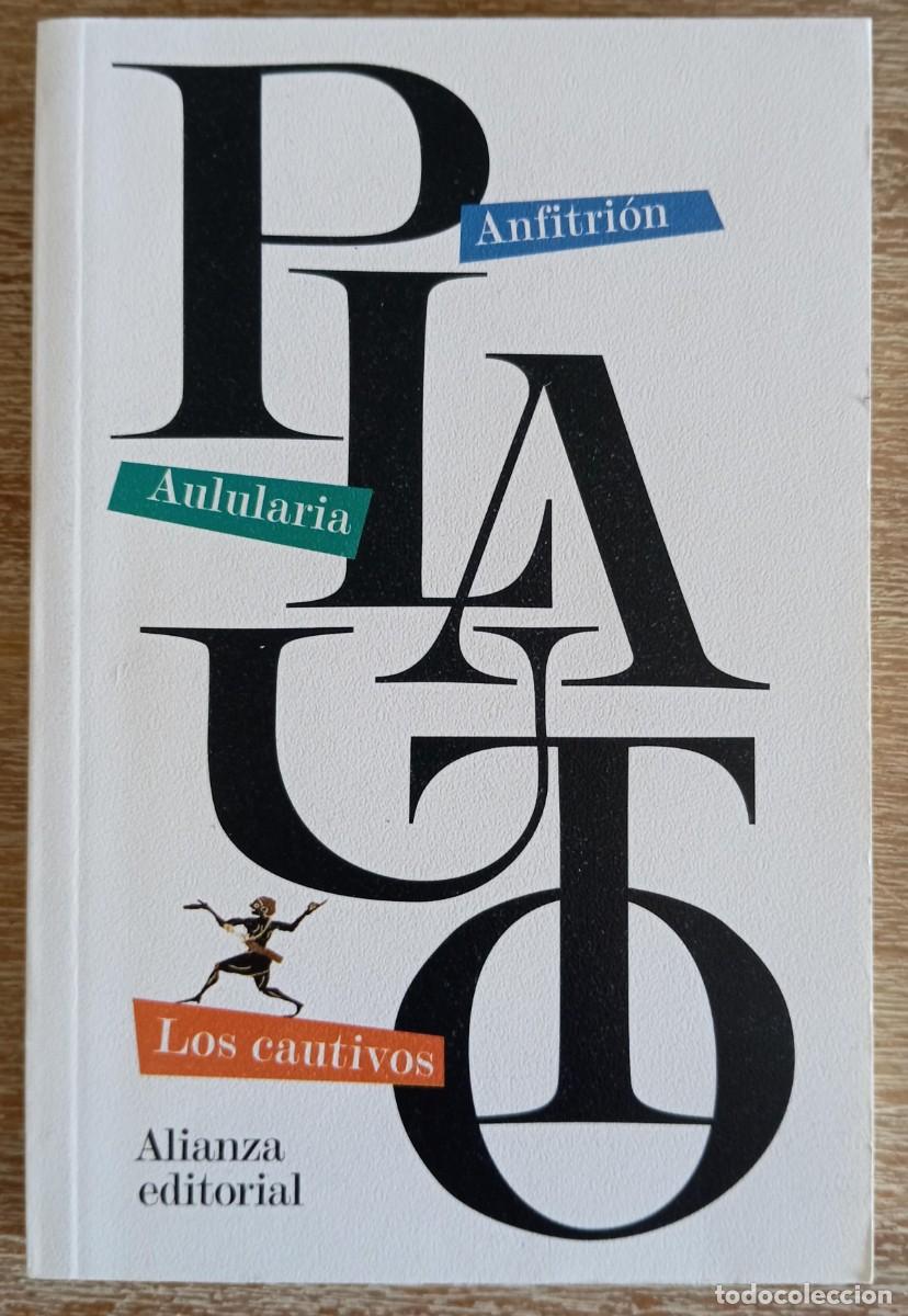 Libros de segunda mano: ANFITRION - AULULARIA - LOS CAUTIVOS - PLAUTO - Foto 1