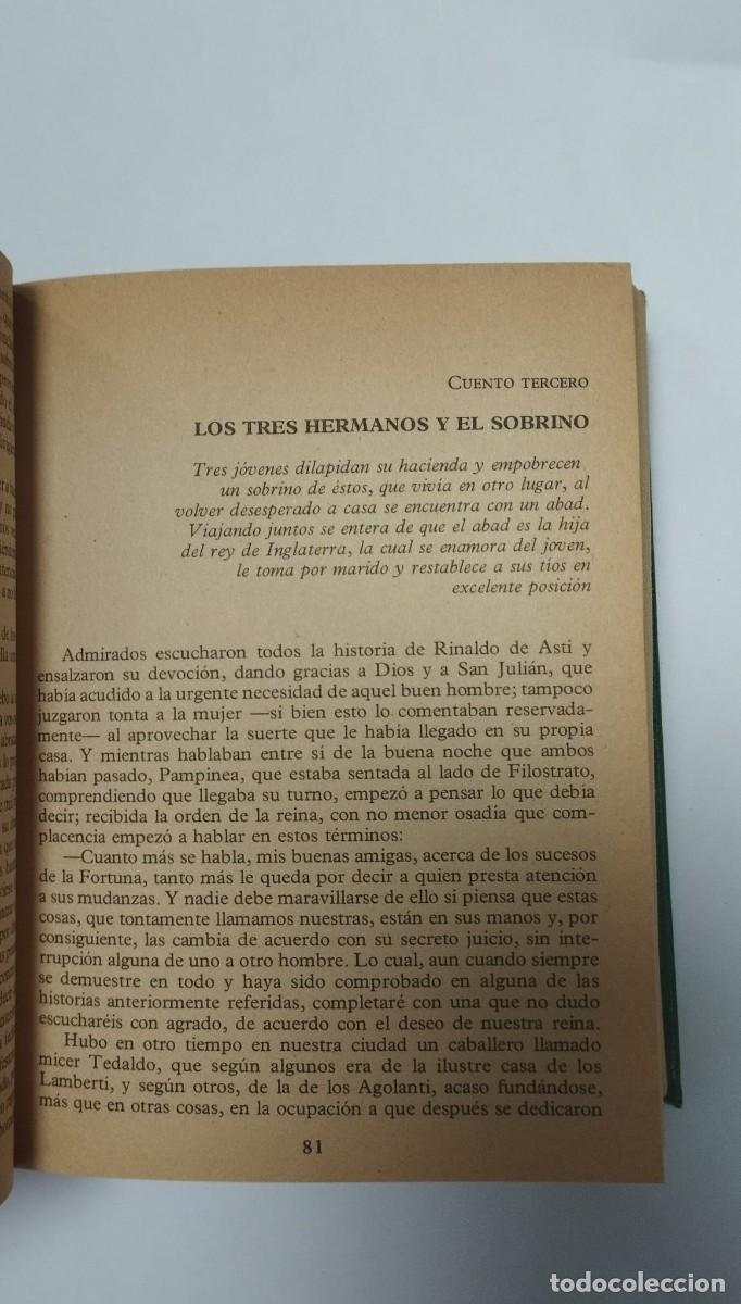 Libros de segunda mano: EL DECAMERON (1a Parte) - GIOVANNI BOCCACCIO - Foto 3