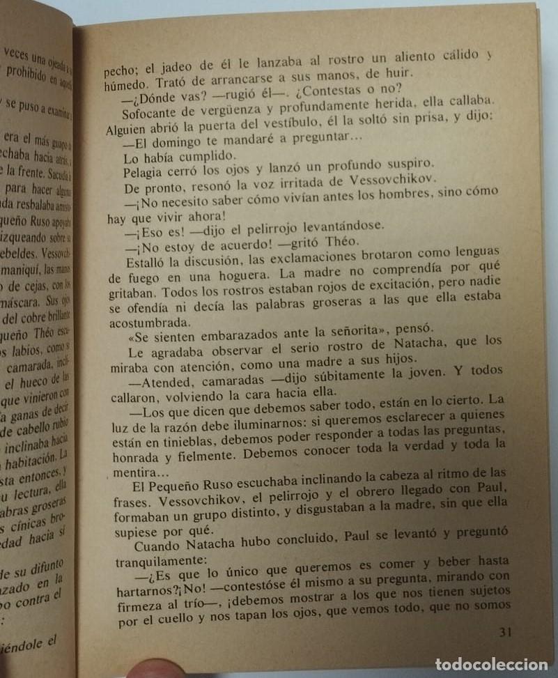 Libros de segunda mano: LA MADRE (Volumen 10) - MAXIMO GORKI - Foto 3