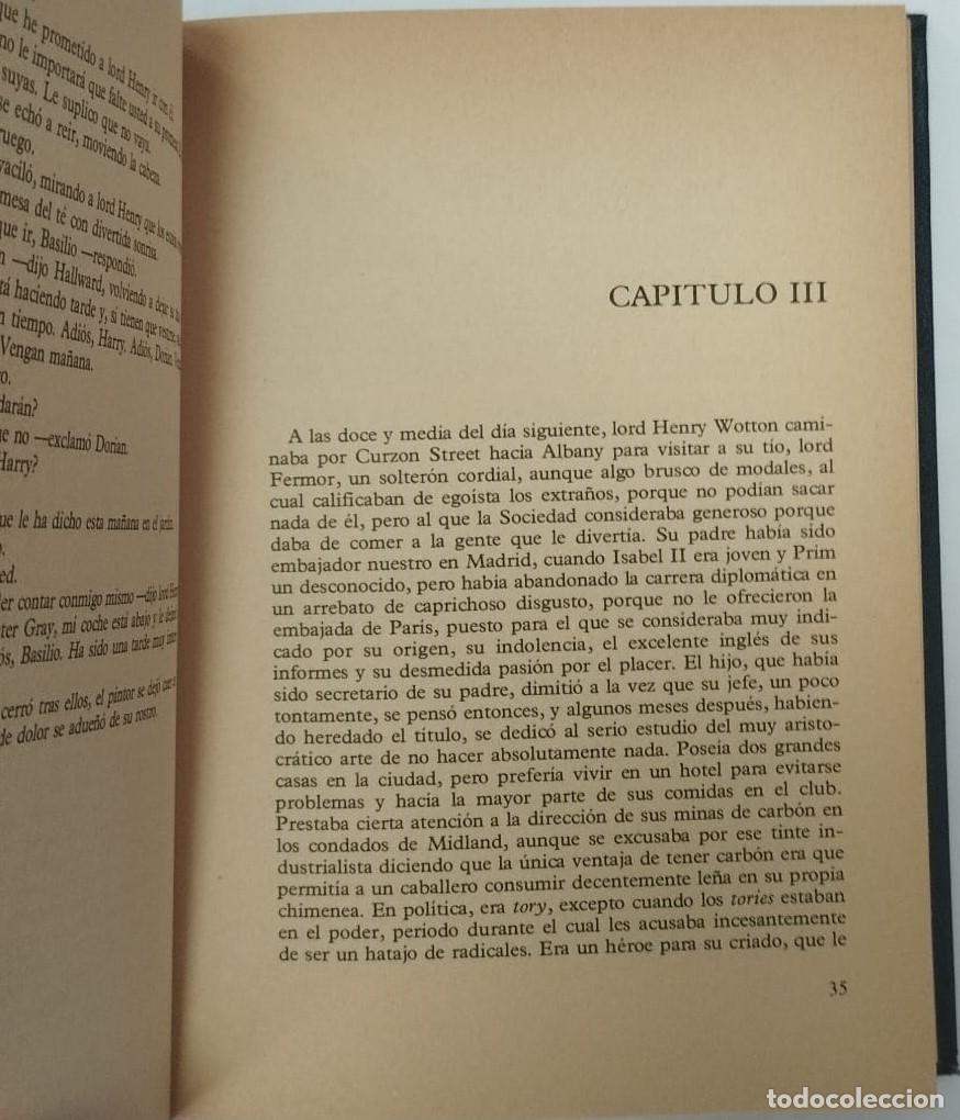 Libros de segunda mano: EL RETRATO DE DORIAN GRAY - OSCAR WILDE - Foto 3