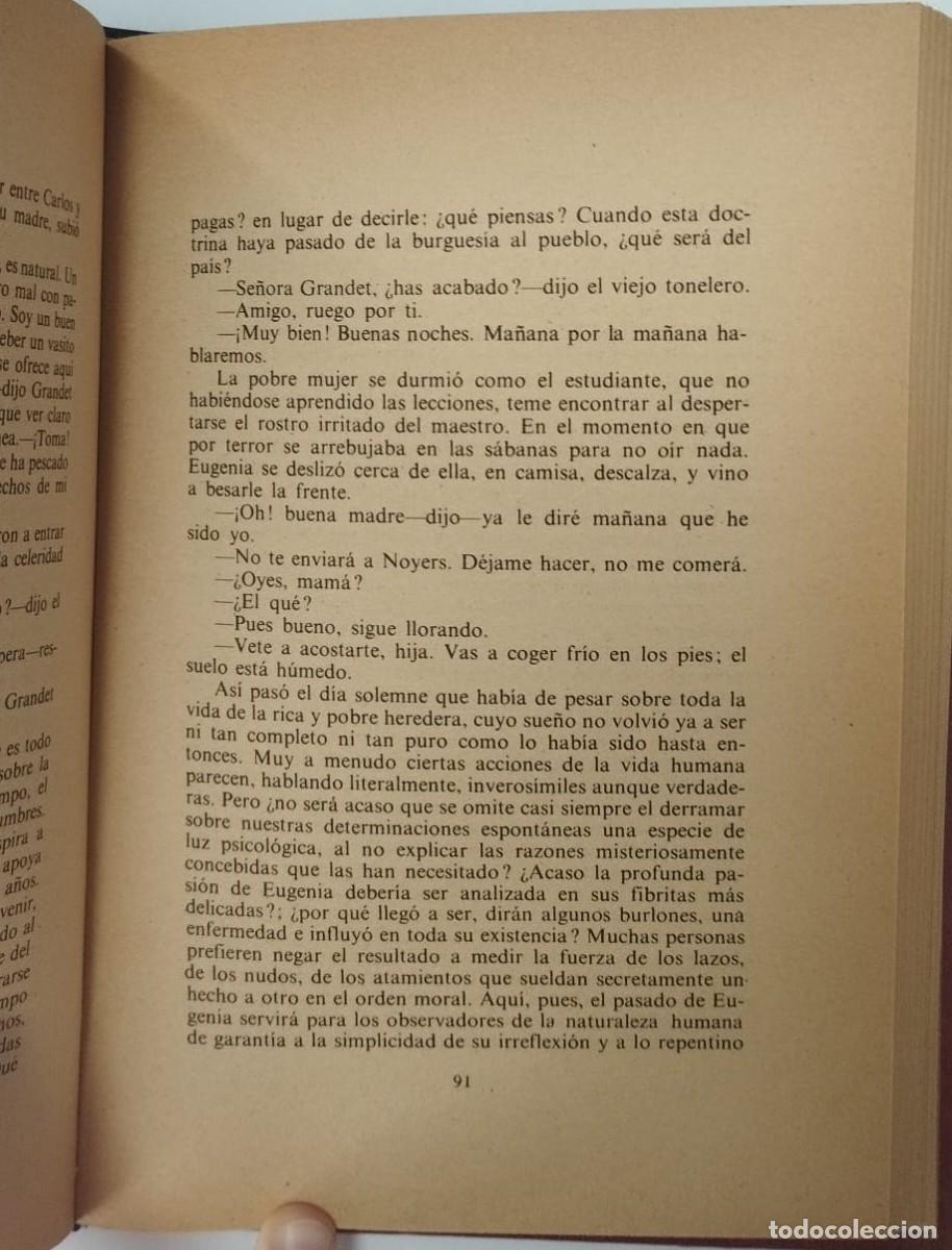 Libros de segunda mano: EUGENIA GRANDET - HONORE DE BALZAC - Foto 3