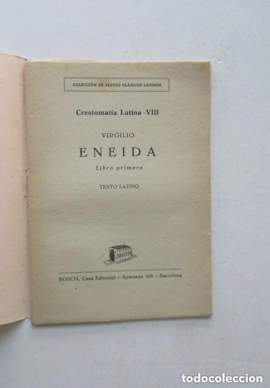 Libros de segunda mano: VIRGILIO - ENEIDA, TEXTO LATINO - Foto 3