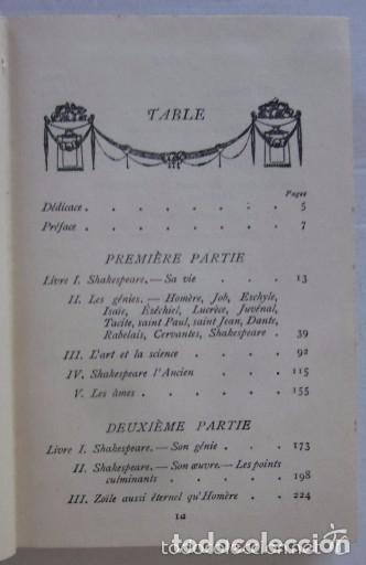 Libros de segunda mano: WILLIAM SHAKESPEARE PAR VICTOR HUGO - COLLECTION NELSON - Foto 3