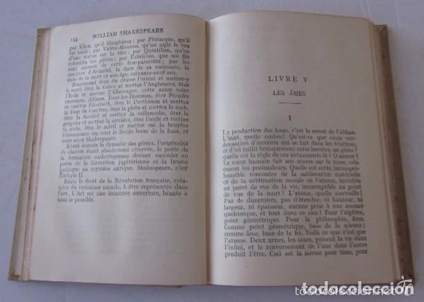 Libros de segunda mano: WILLIAM SHAKESPEARE PAR VICTOR HUGO - COLLECTION NELSON - Foto 6