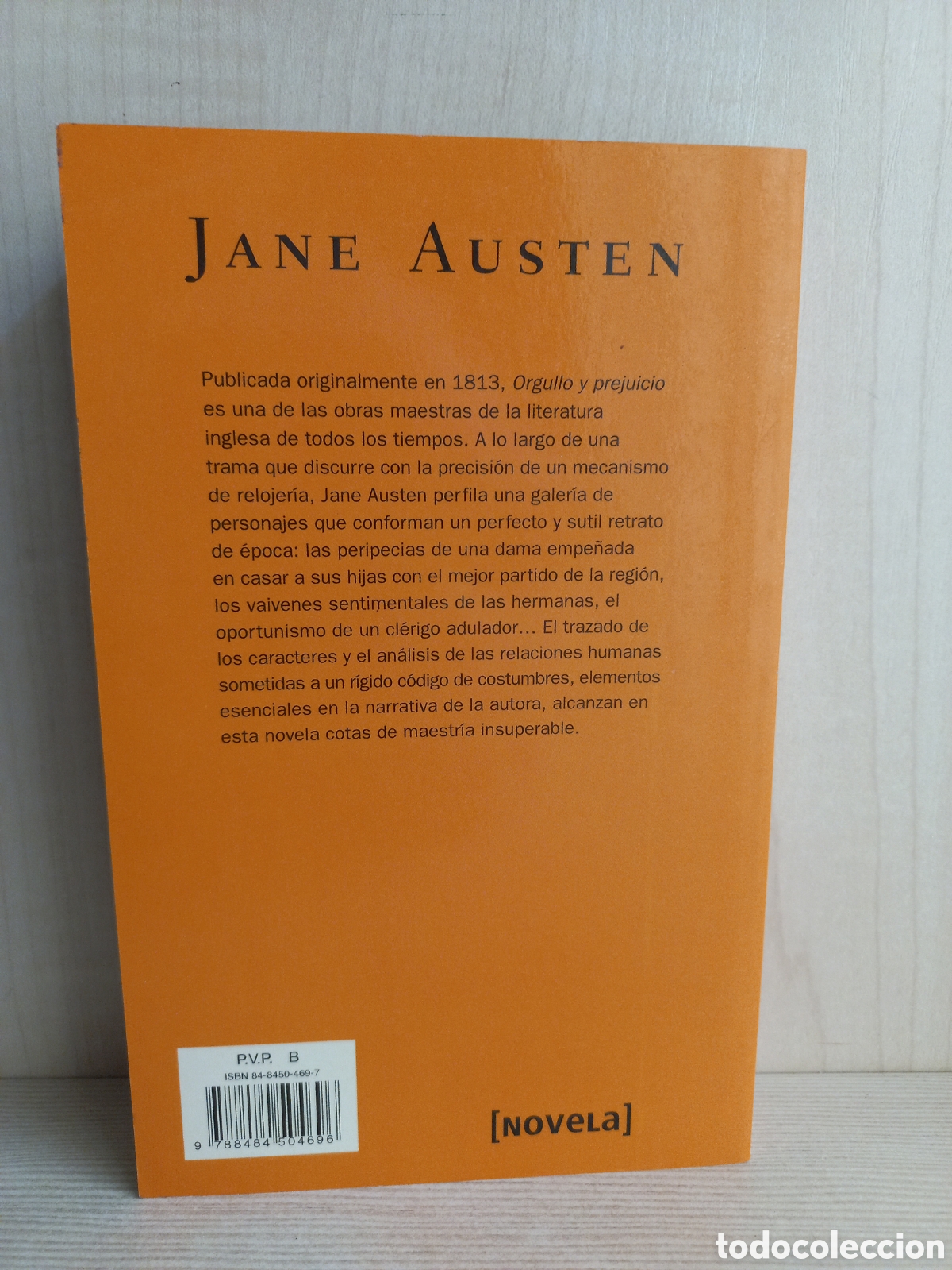 Libros de segunda mano: Orgullo y prejuicio. Jane Austen. Debolsillo, colecci&oacute;n Jet, 2002. - Foto 3