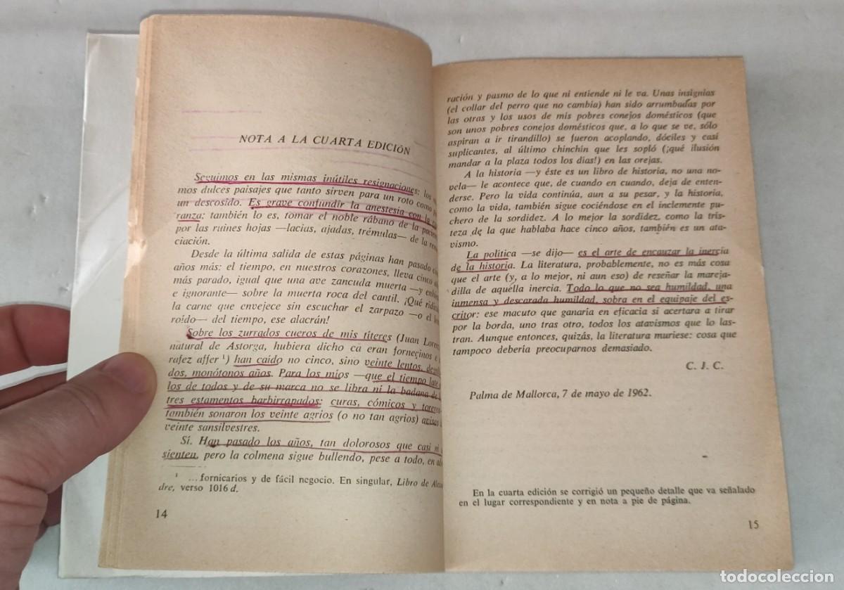 Libros de segunda mano: NOVELA &bull; LA COLMENA (CAMINO JOS&Eacute; CELA) - Foto 4