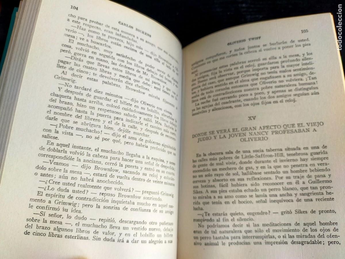 Libros de segunda mano: Charles Dickens, Oliverio Twist / Oliver Twist - Foto 4