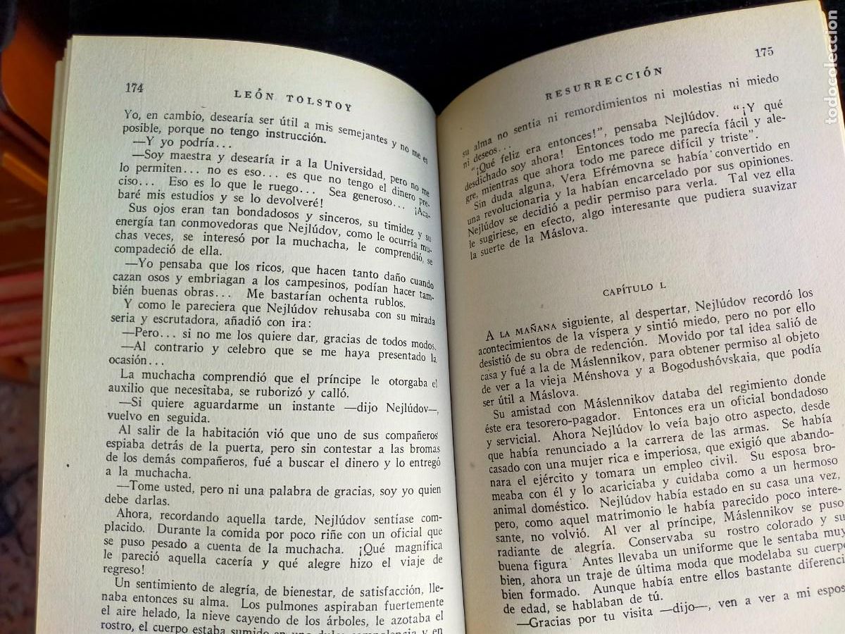 Libros de segunda mano: Le&oacute;n Tolstoi, Resurrecci&oacute;n - Foto 4