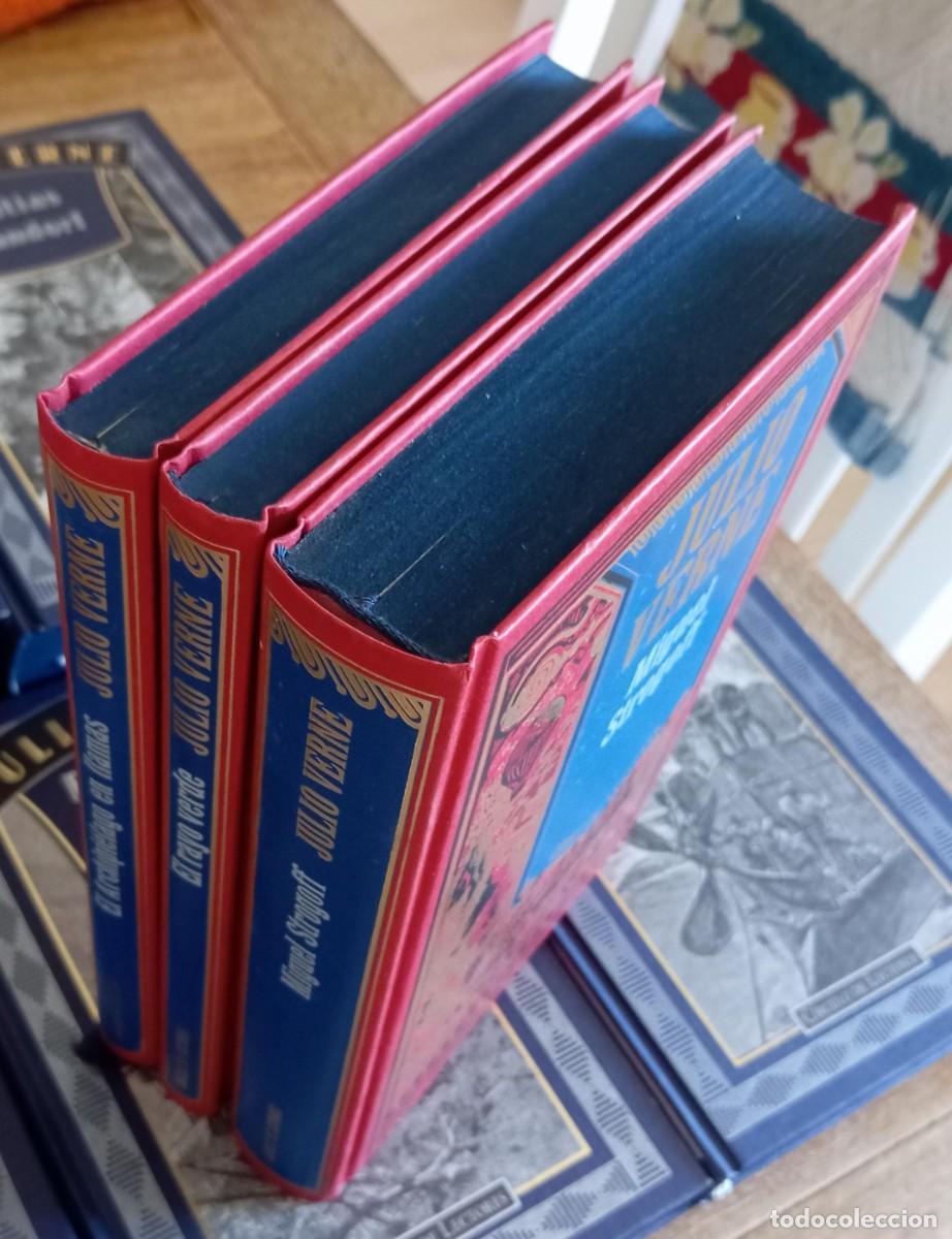 Libros de segunda mano: LOTE 3 LIBROS DE JULIO VERNE - CIRCULO DE LECTORES - Foto 2