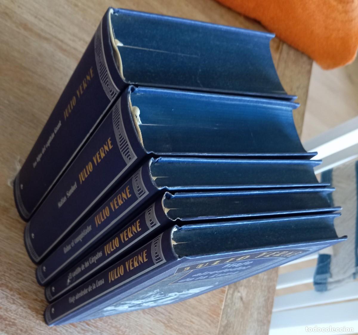 Libros de segunda mano: LOTE 5 LIBROS DE JULIO VERNE - CIRCULO DE LECTORES - Foto 2