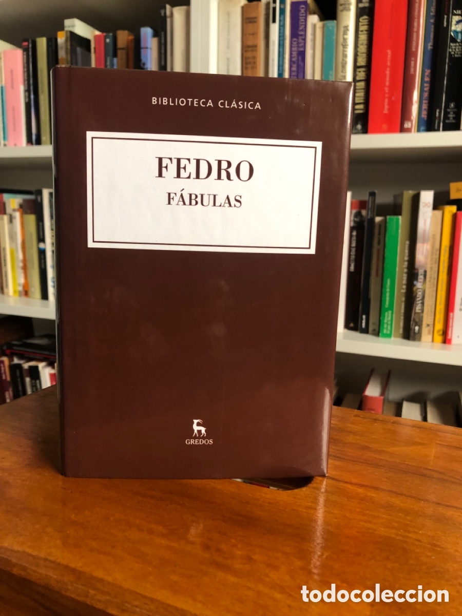 Libros de segunda mano: F&aacute;bulas. Fedro. Biblioteca cl&aacute;sica. Gredos - Foto 1