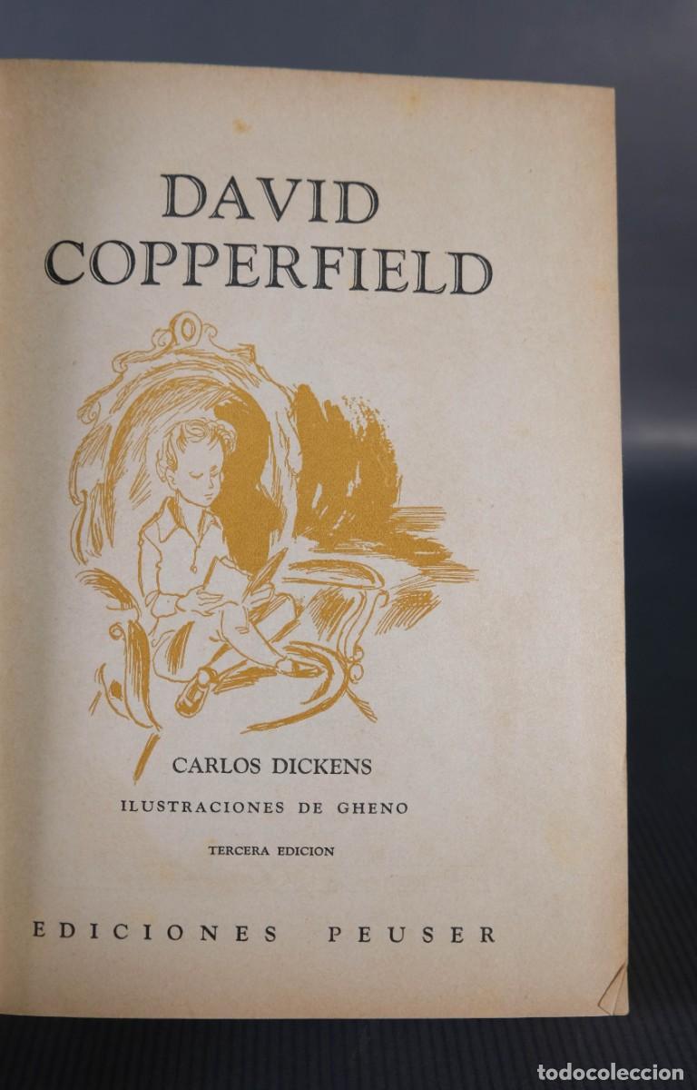 Libros de segunda mano: David Copperfield - Charles Dickens - Ed. Peuser, 1946 - Foto 5