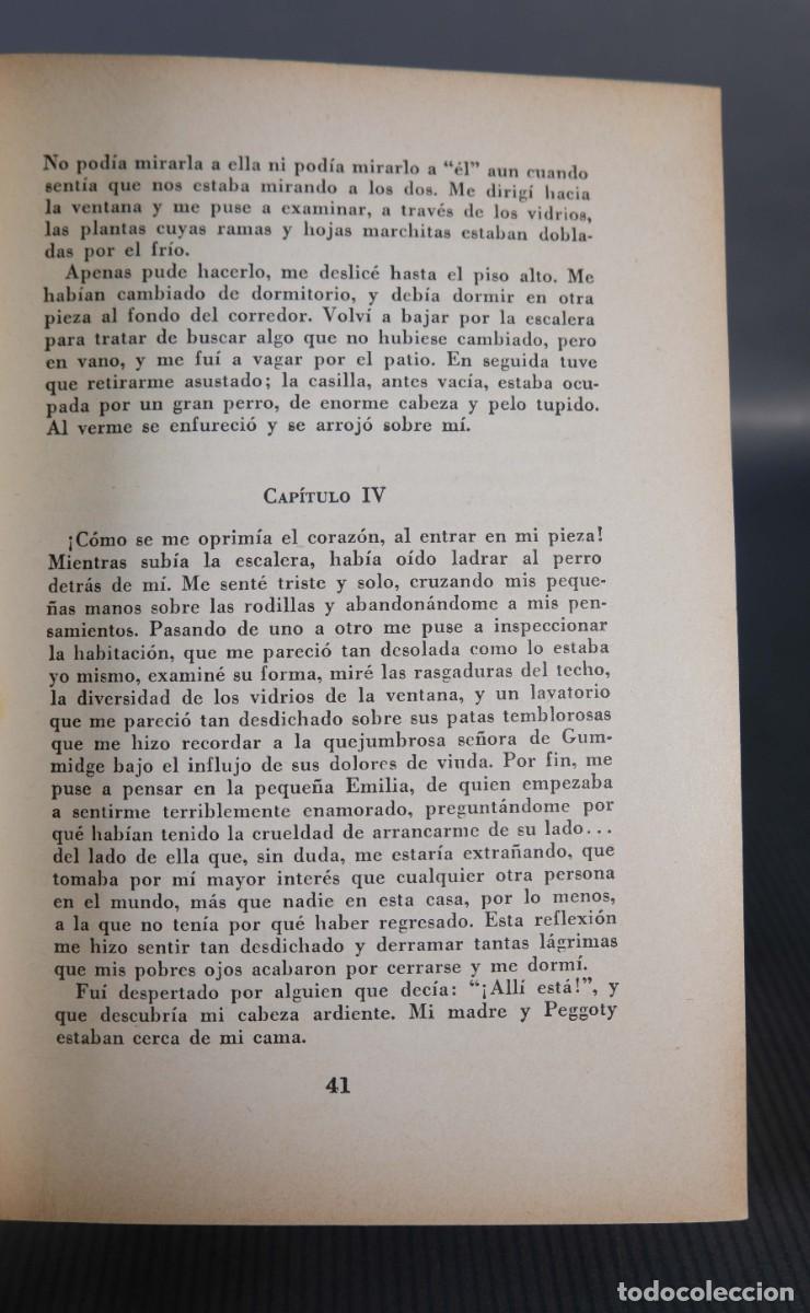 Libros de segunda mano: David Copperfield - Charles Dickens - Ed. Peuser, 1946 - Foto 9