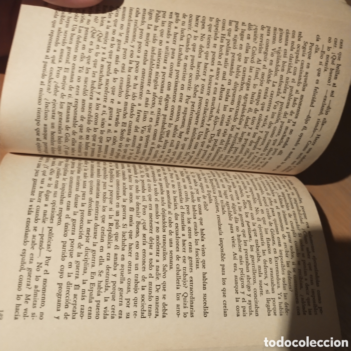 Libros de segunda mano: Por qui&eacute;n doblan las campanas. Ernest hemingway. - Foto 2