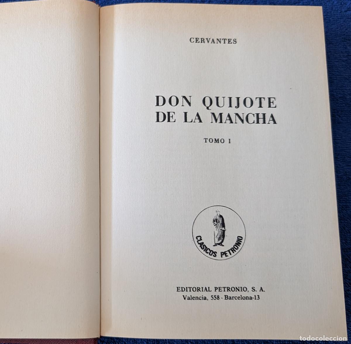 Libros de segunda mano: Don Quijote de La Mancha - Petronio (1973) - Foto 2