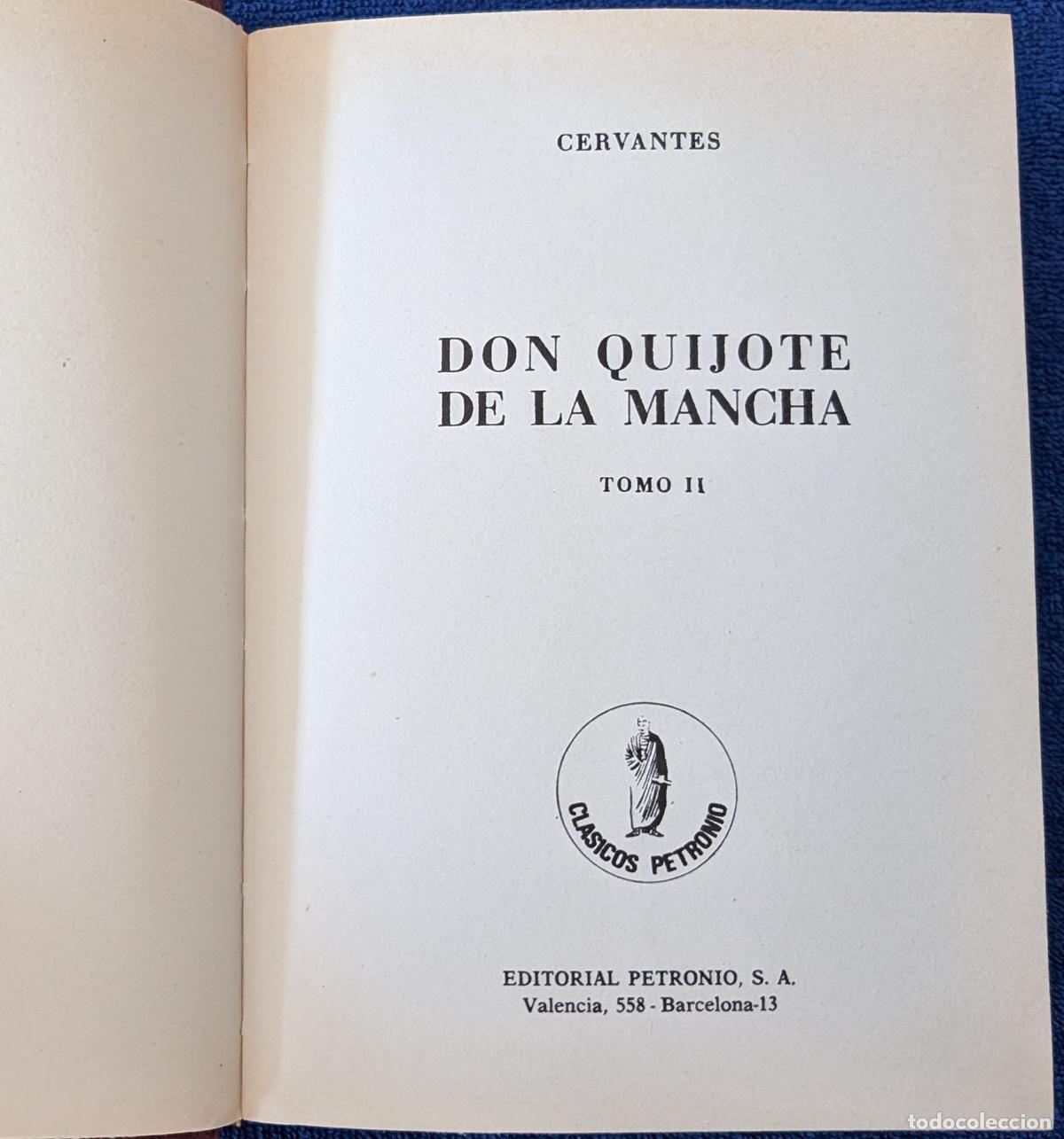 Libros de segunda mano: Don Quijote de La Mancha - Petronio (1973) - Foto 7